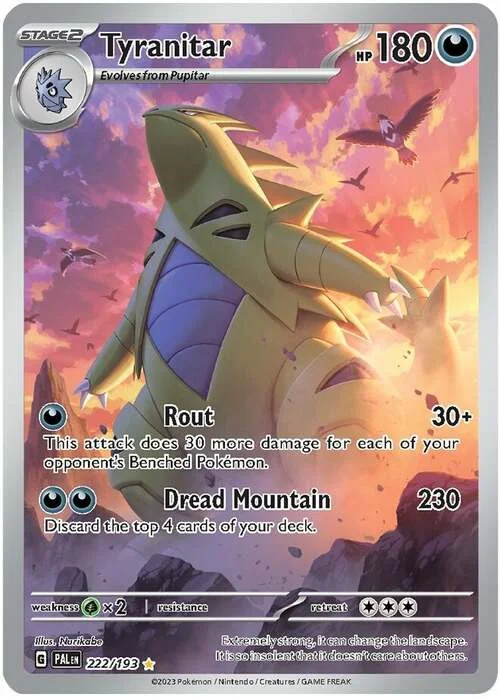 Tyranitar — Paldea Evolved