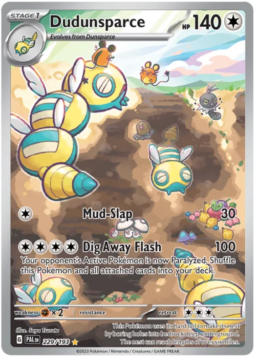 Dudunsparce — Paldea Evolved