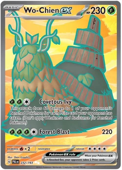 Wo-Chien ex — Paldea Evolved