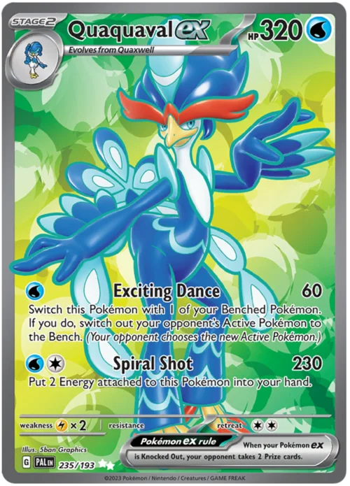 Quaquaval ex — Paldea Evolved