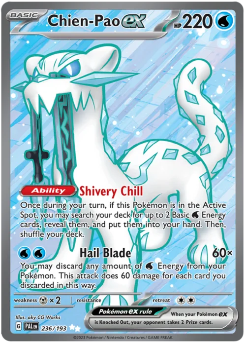 Chien-Pao ex — Paldea Evolved