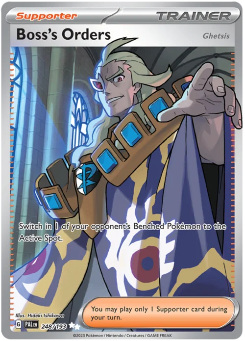 Boss's Orders - Ghetsis — Paldea Evolved