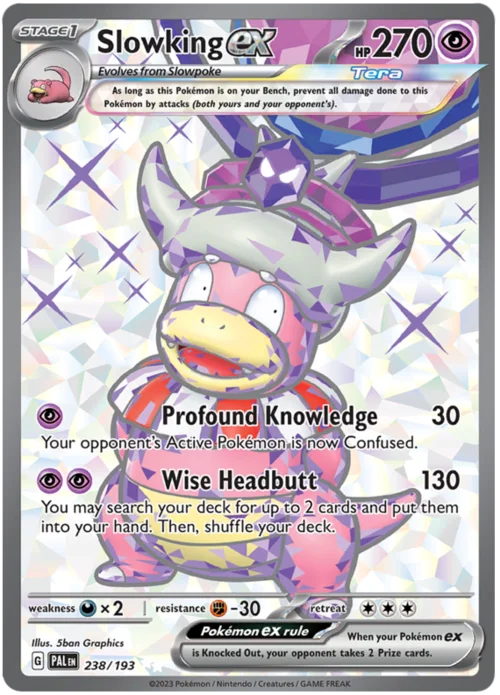 Slowking ex — Paldea Evolved
