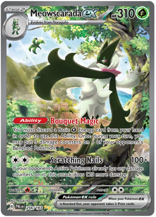Meowscarada ex — Paldea Evolved
