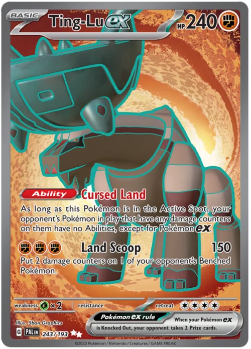 Ting-Lu ex — Paldea Evolved