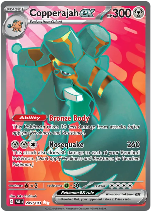 Copperajah ex — Paldea Evolved