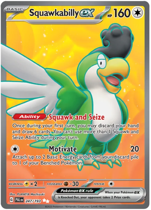Squawkabilly ex — Paldea Evolved