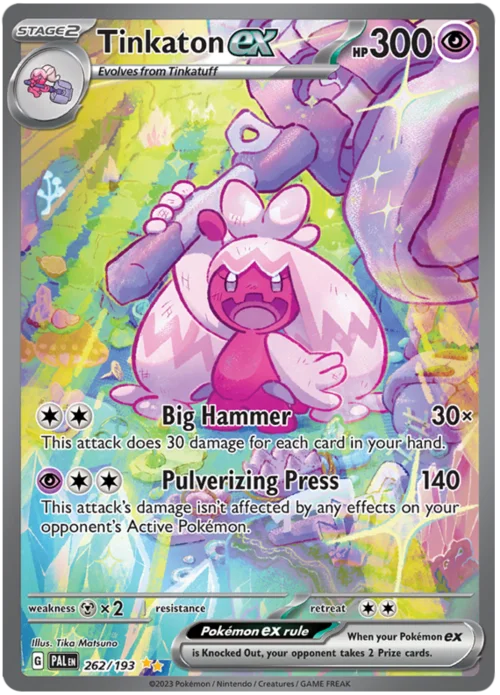 Tinkaton ex — Paldea Evolved