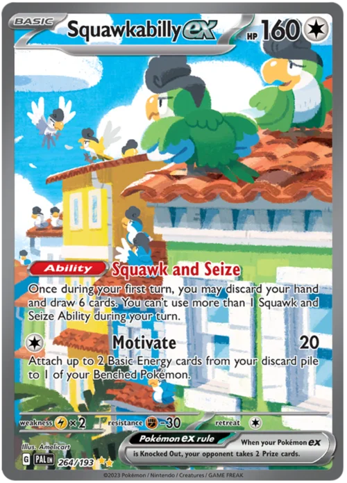Squawkabilly ex — Paldea Evolved