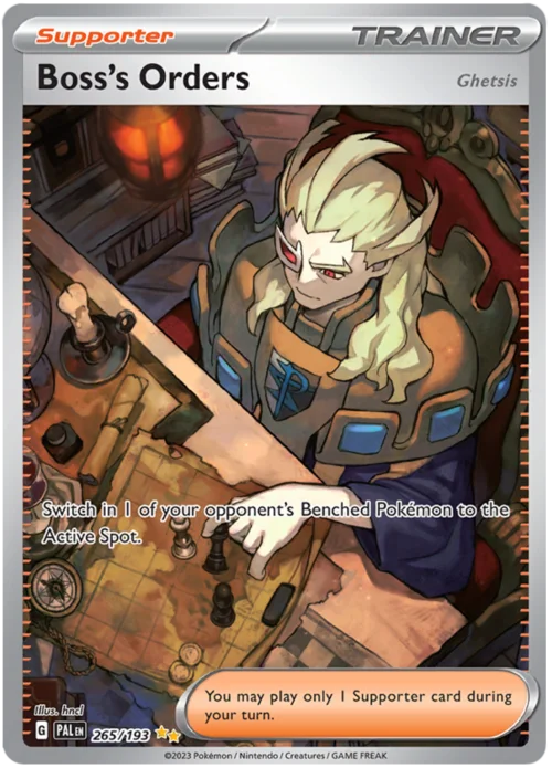Boss's Orders - Ghetsis — Paldea Evolved