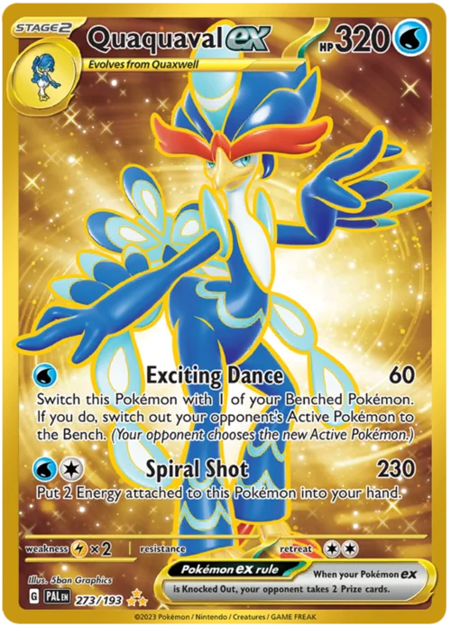 Quaquaval ex — Paldea Evolved