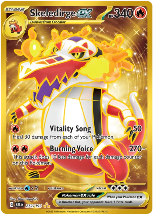 Skeledirge ex — Paldea Evolved