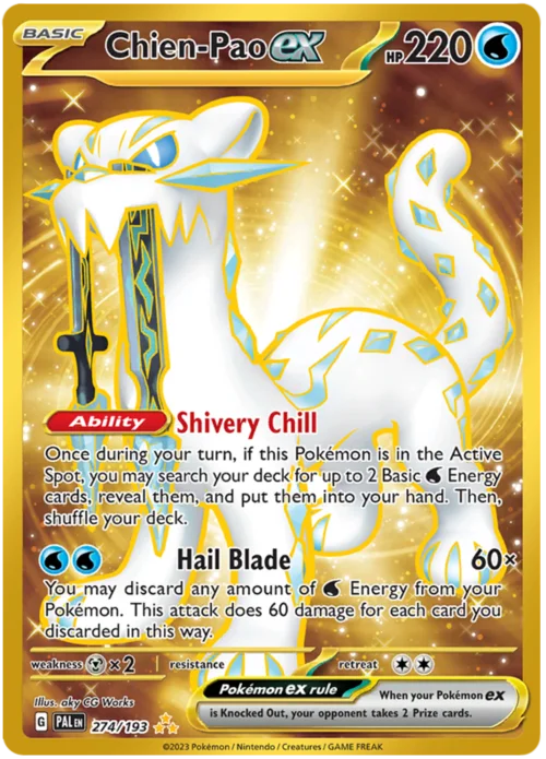 Chien-Pao ex — Paldea Evolved