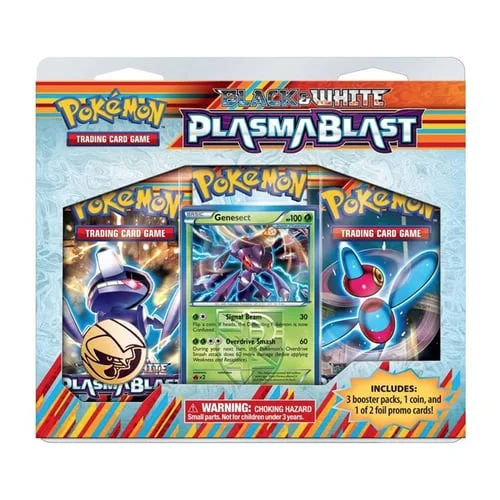 Plasma Blast: Genesect 3-Pack Blister — Plasma Blast