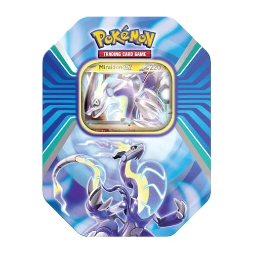 Paldea Legends Tins: Miraidon ex Tin — Paldea Evolved