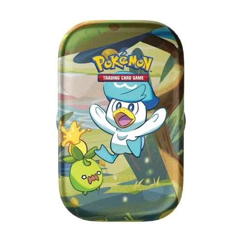 Paldea Friends Mini Tins: Quaxly Tin — Paldea Evolved
