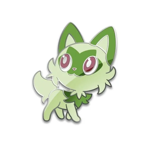 Paldea Collection: Sprigatito Pin — Paldea Evolved
