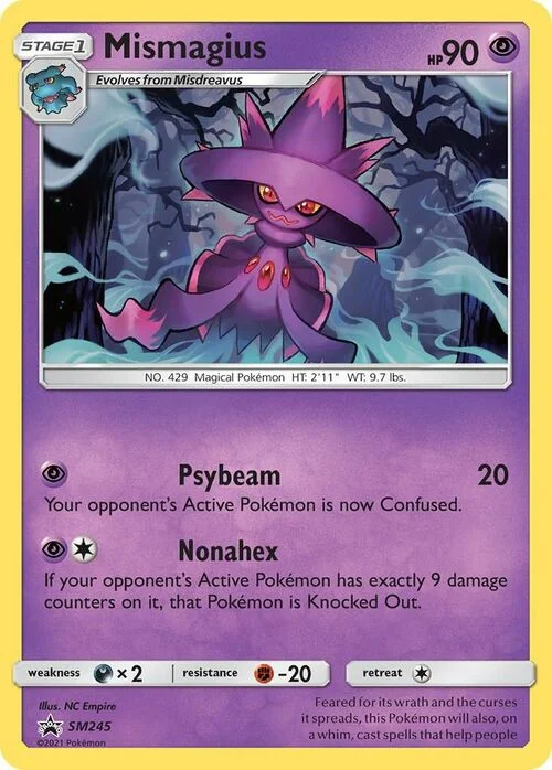 Mismagius — SM Black Star Promos