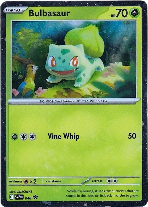 Bulbasaur — SV Black Star Promos