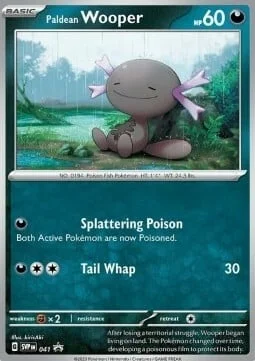 Paldean Wooper — SV Black Star Promos