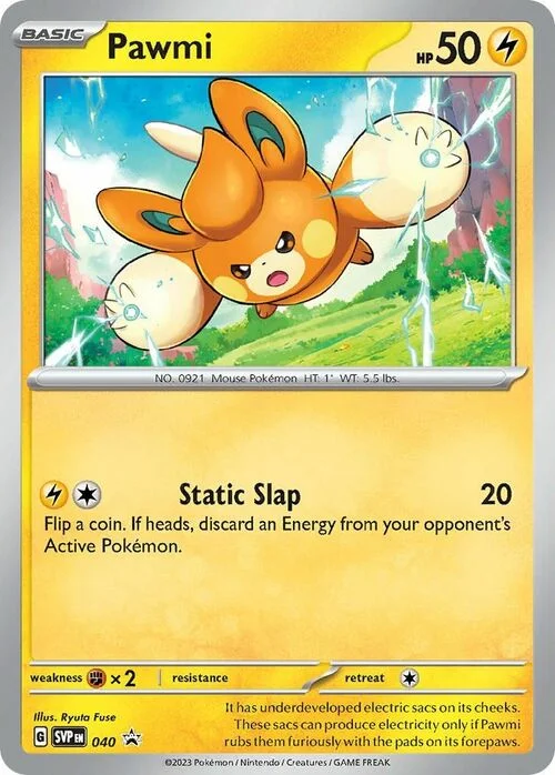 Pawmi — SV Black Star Promos