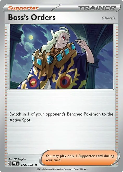Boss's Orders - Ghetsis — Theme Deck & Blisters Exclusives