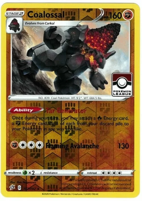 Coalossal — SWSH Black Star Promos