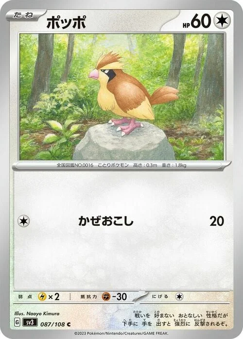 Pidgey — Ruler of the Black Flame