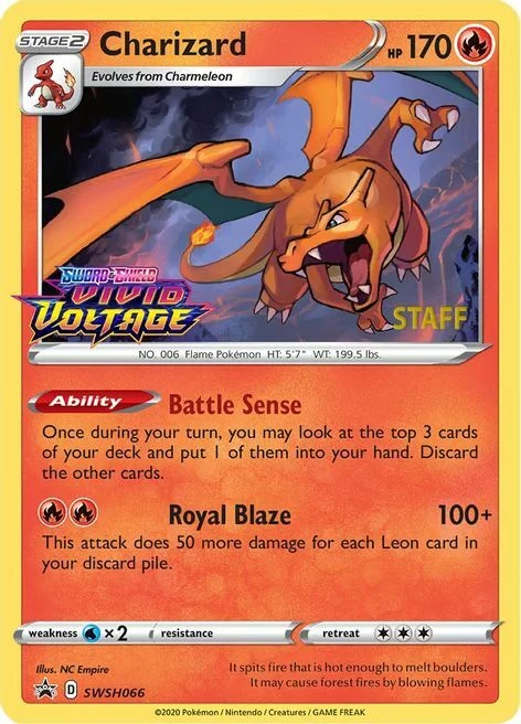 Charizard — SWSH Black Star Promos