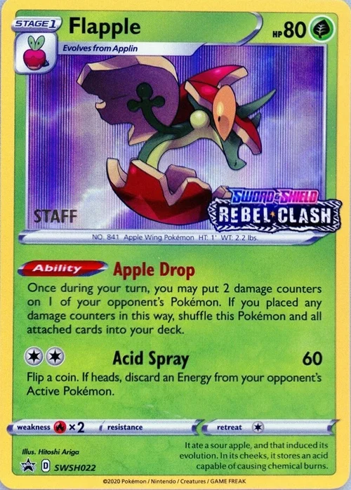 Flapple — SWSH Black Star Promos