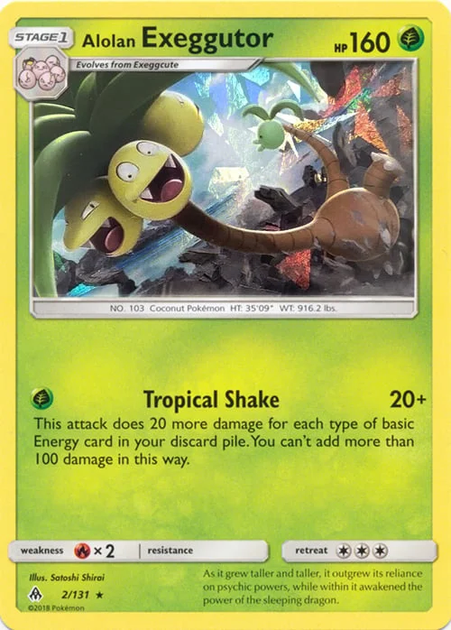 Alolan Exeggutor — Theme Deck & Blisters Exclusives