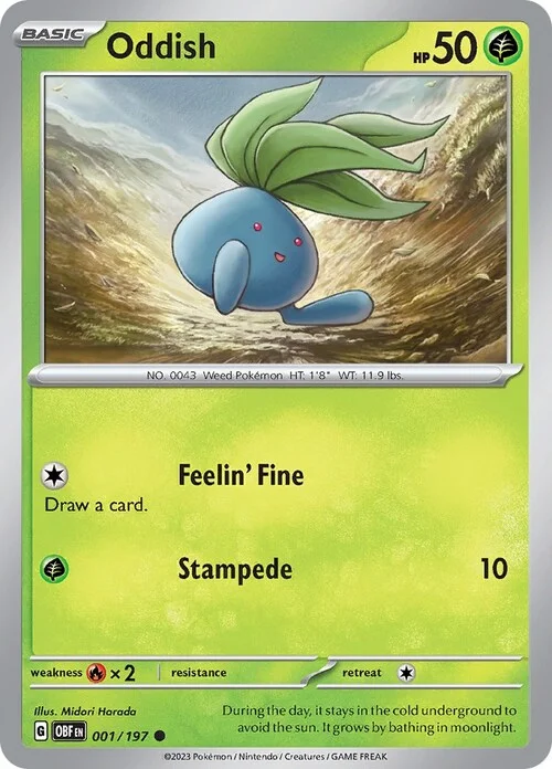 Oddish — Obsidian Flames