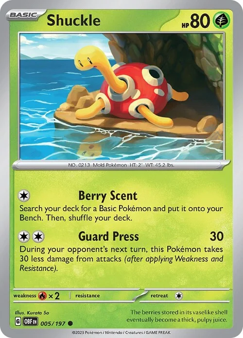 Shuckle — Obsidian Flames