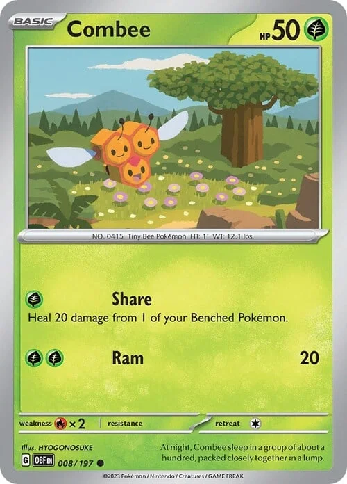 Combee — Obsidian Flames