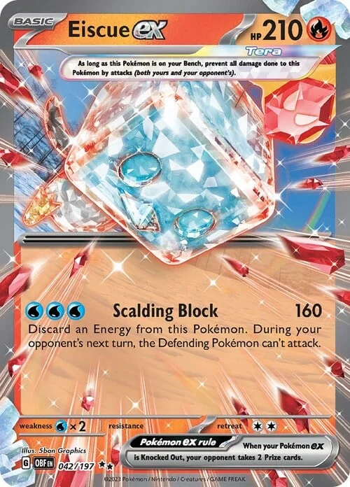 Eiscue ex — Obsidian Flames
