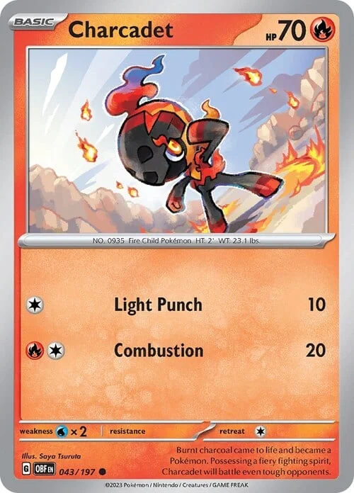 Charcadet — Obsidian Flames