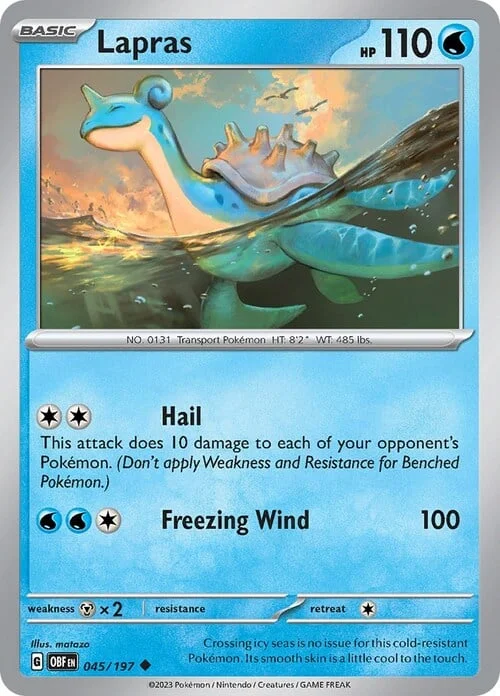 Lapras — Obsidian Flames