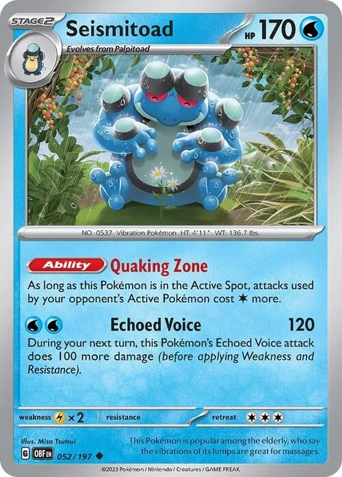 Seismitoad — Obsidian Flames