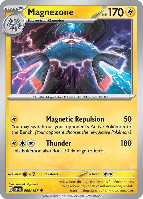 Magnezone — Obsidian Flames