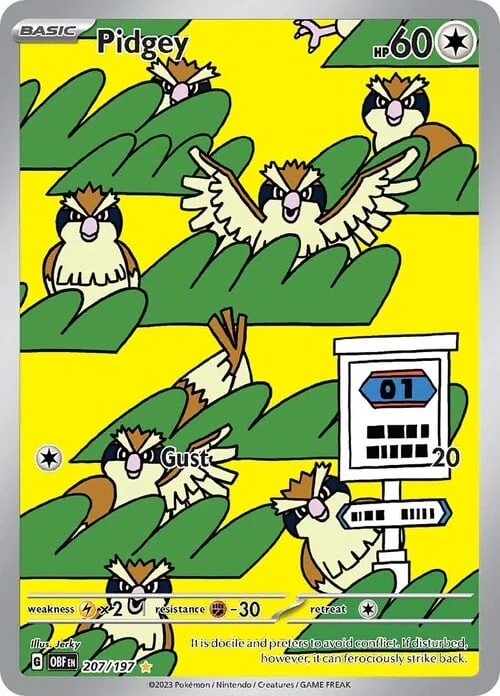 Pidgey — Obsidian Flames
