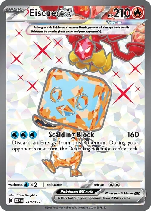 Eiscue ex — Obsidian Flames