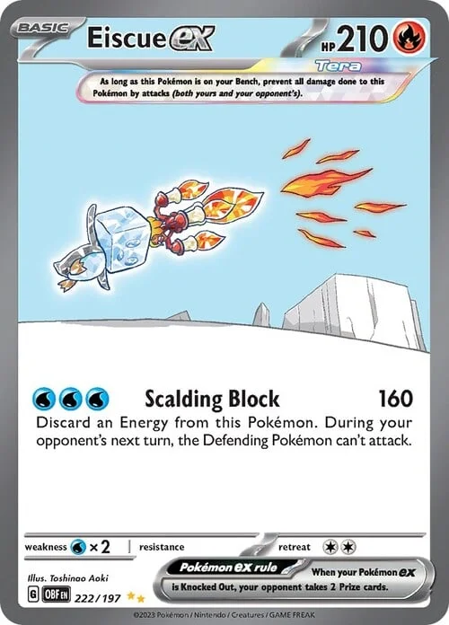Eiscue ex — Obsidian Flames