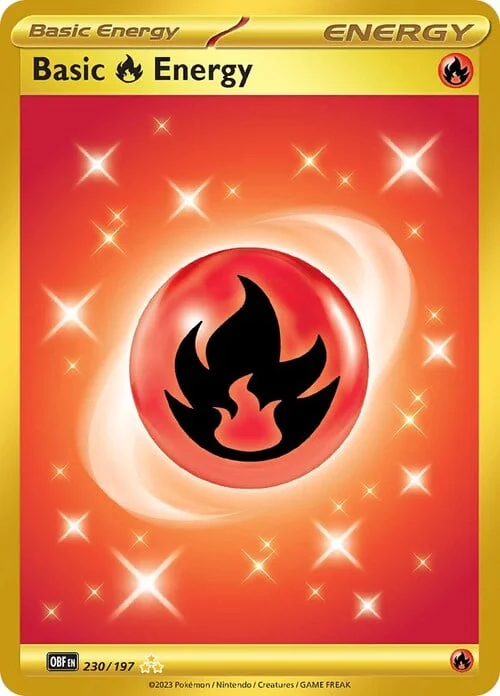 Fire Energy — Obsidian Flames