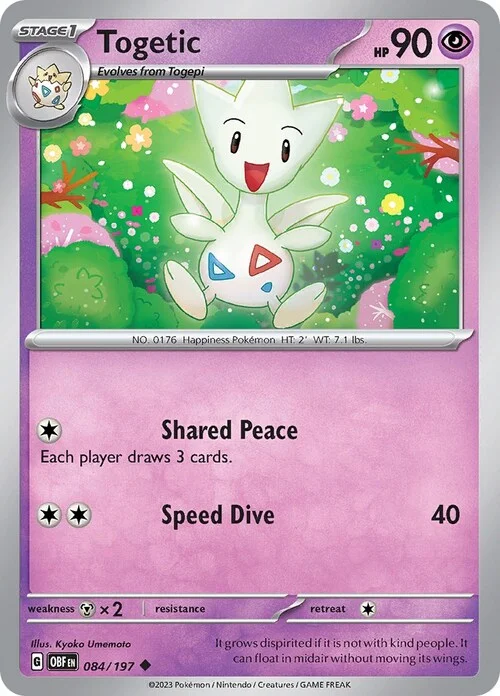 Togetic — Obsidian Flames
