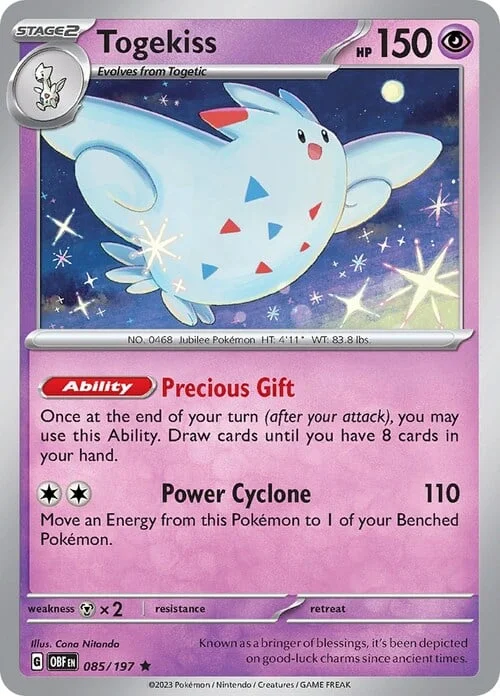 Togekiss — Obsidian Flames