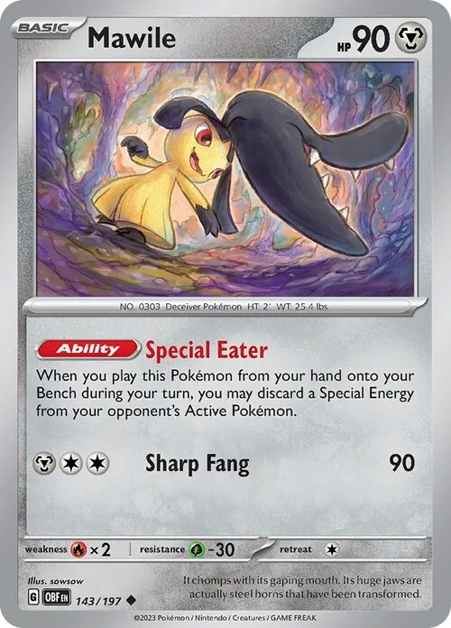 Mawile — Obsidian Flames
