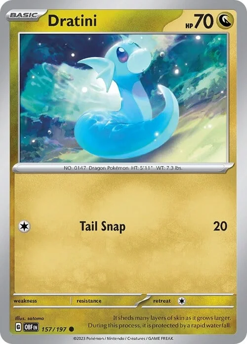 Dratini — Obsidian Flames