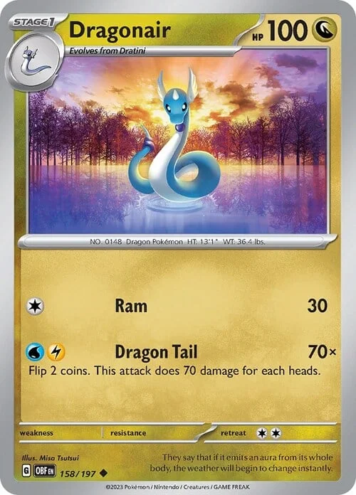 Dragonair — Obsidian Flames