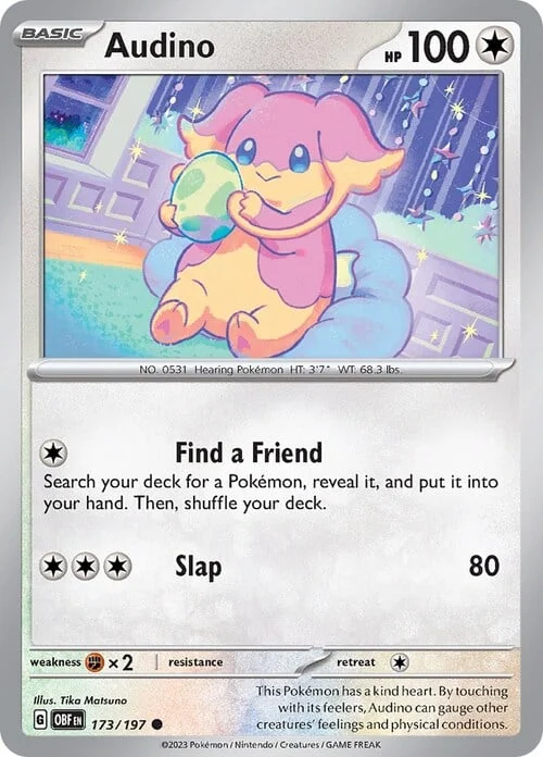 Audino — Obsidian Flames