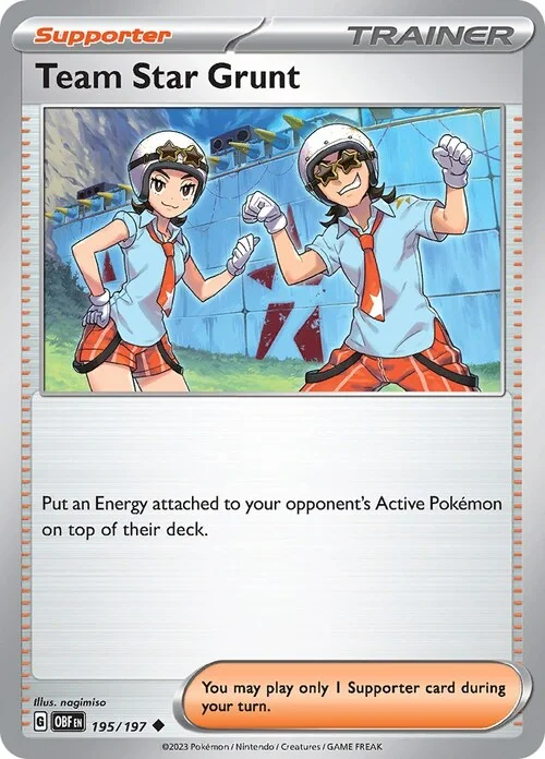 Team Star Grunt — Obsidian Flames